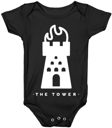 The Tower Baby Onesy - T Shirt Baby Frida (484x484), Png Download