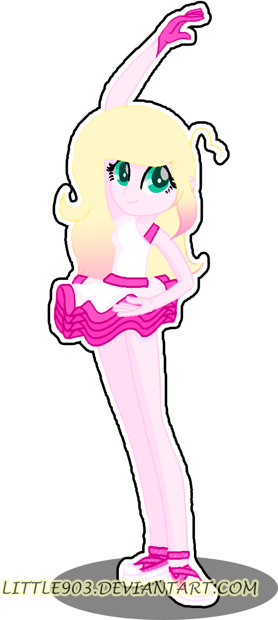 Little903, Ballet, Clothes, Equestria Girls, Oc, Oc - Cartoon (640x1392), Png Download