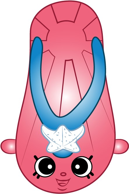 Spks8c W2 Ctc 8 131 Floppy Sandal - Shopkins (834x834), Png Download