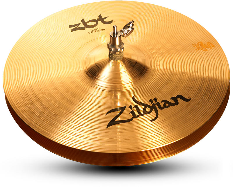 View Larger - Zildjian Zbt 14" Hi Hat Cymbals (800x800), Png Download