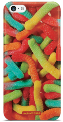 Gummy Worms Case For Iphone 5c - Gummy Worms Case - Iphone 5c (341x454), Png Download