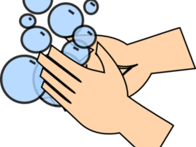 Pictures Of Washing Hands - Clip Art Hand Washing (640x480), Png Download