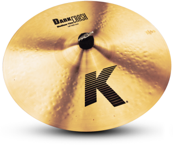 Zildjian K0915 18" K Dark Crash Medium Thin Cymbal - Zildjian K 18 Dark Crash (350x350), Png Download