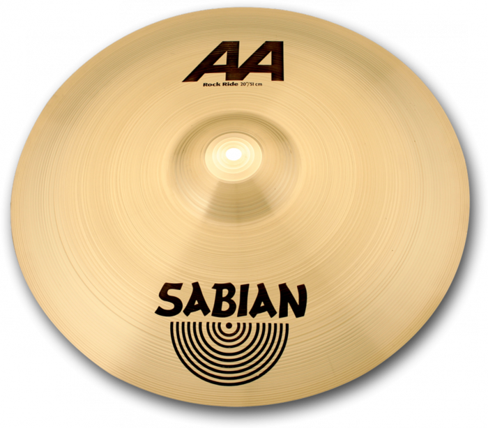 Sabian 22014 20 Inch Heavy Rock Ride Cymbal - Ride Sabian Aa 20 (700x614), Png Download