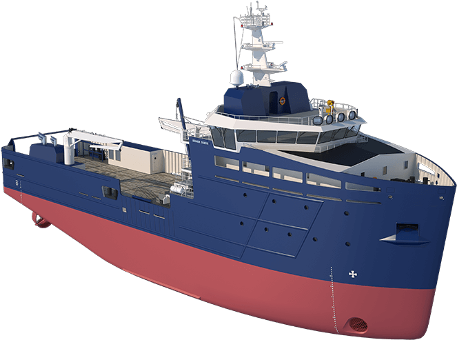 Crab Catcher - Anchor Handling Tug Supply Vessel (1300x575), Png Download