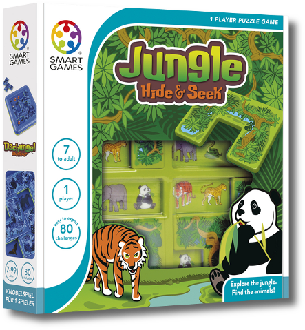 Jungle Hide & Seek - Smart Games Jungle Hide & Seek (463x500), Png Download
