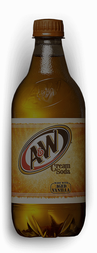 Soda A&w Cream - A&w Cream Soda - 12 Fl Oz Can (338x879), Png Download