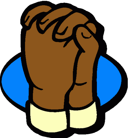 Prayer Clipart - Praying Gif Clip Art (436x471), Png Download