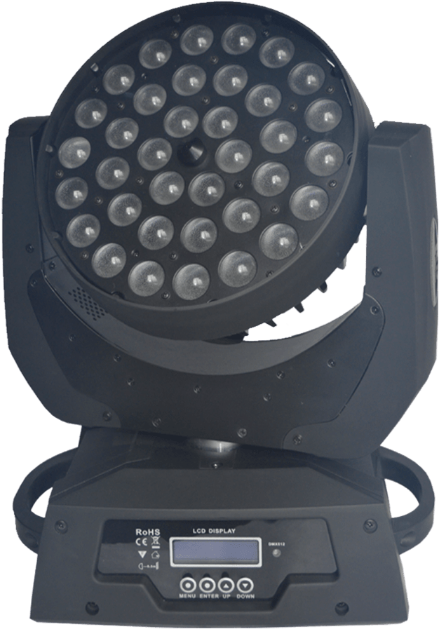 Led Moving Head Wash Light With Zoom Function Ms-3610 - Intelligent Lighting (935x935), Png Download