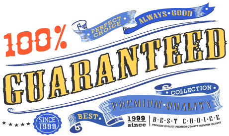 Daisy Seal Guaranteed - Label (461x274), Png Download