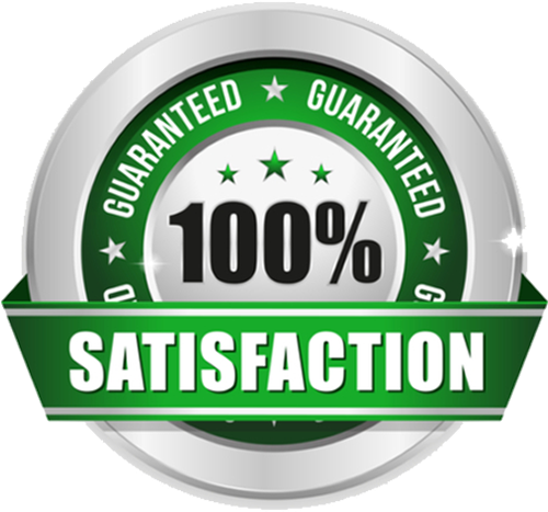 Sattisfaction Guaranteed - 100% Guaranteed (500x500), Png Download
