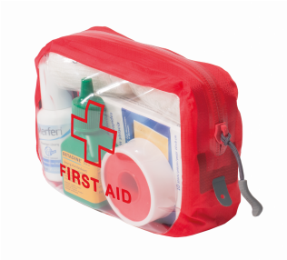 Product In Action - Exped Clear Cube First Aid (504x285), Png Download