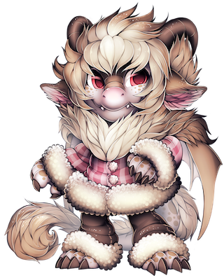 Fluffy Dragon - Furvilla Fluffy Dragon (334x400), Png Download
