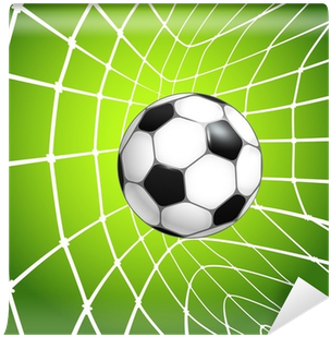 Football Ball In A Net - Football (400x400), Png Download