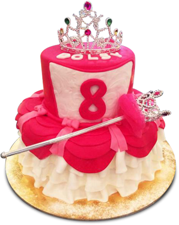 Crown Cake (400x570), Png Download