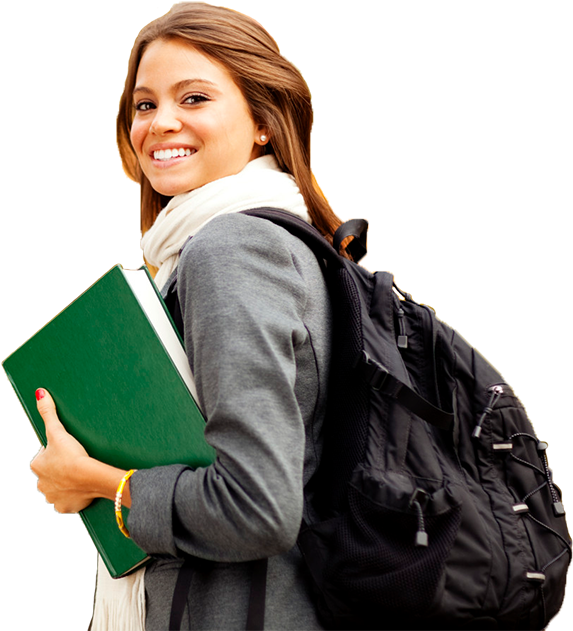 Diploma Programs - College Girls Images Png (600x640), Png Download