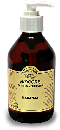 Aceites Vegetales De Naranjagrande - Aceite De Naranja Biocorp (371x446), Png Download