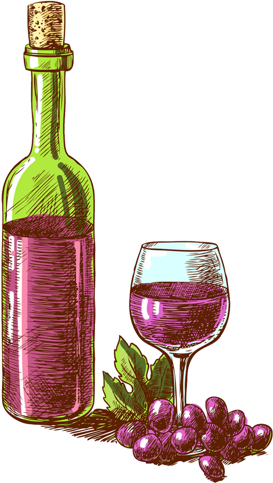 Minimal Intervention - Glass Of Wine Png Illustration (1018x968), Png Download