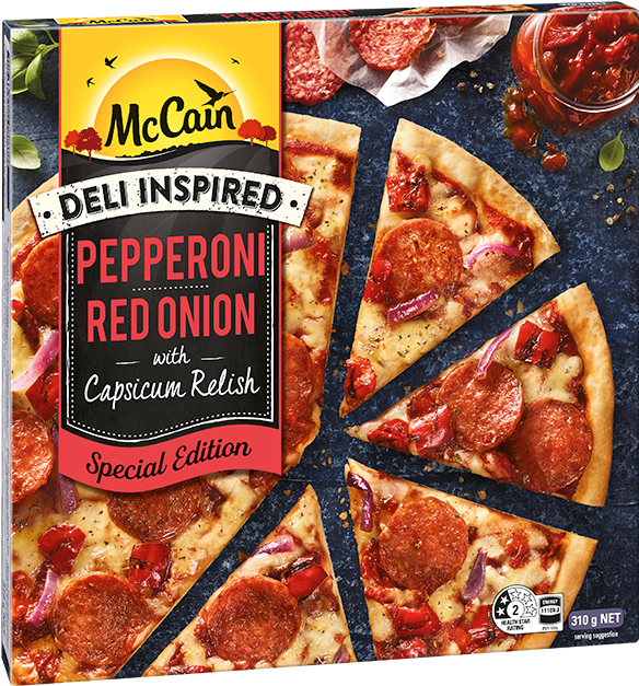 Ultra Thin Pepperoni & Red Onion 310g (720x720), Png Download