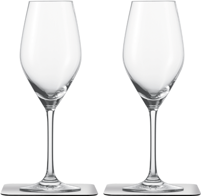 Crystal Champagne Glasses - Schott Zwiesel Vina Series Champagne Flute (600x451), Png Download