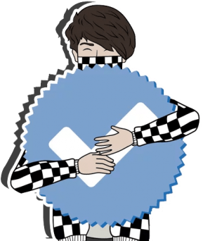 Hugs - Telegram (360x360), Png Download