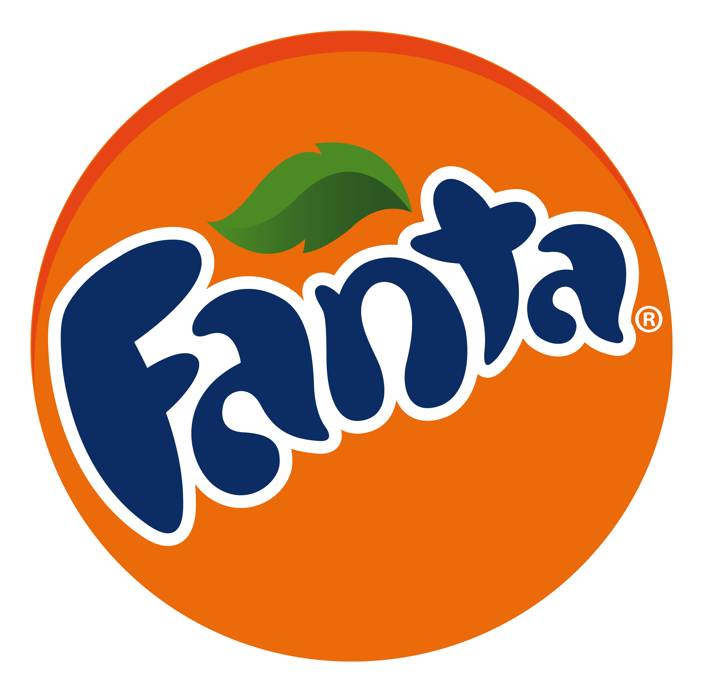 Fanta Logo Png Transparent - Fanta Logo Png (2400x2362), Png Download