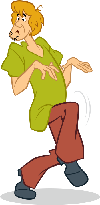 Tiptoe Png Pluspng - Shaggy Rogers Png (565x803), Png Download