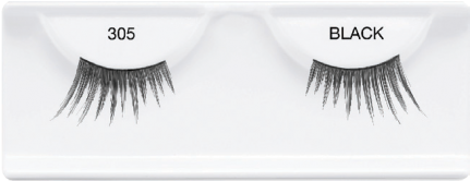 308 Accents - Ardell #305 Black False Eyelash Accent (430x404), Png Download