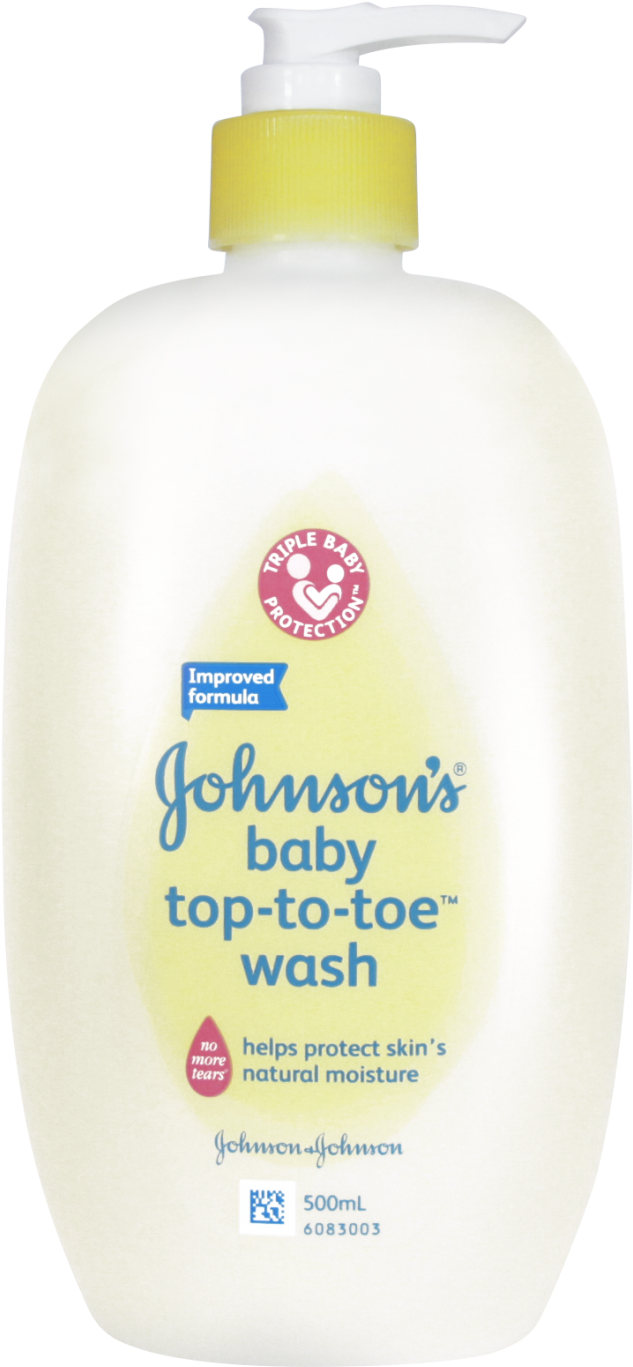 Johnson's® Baby Top To Toe® Wash - Johnsons Baby Top To Toe Wash (1024x1627), Png Download