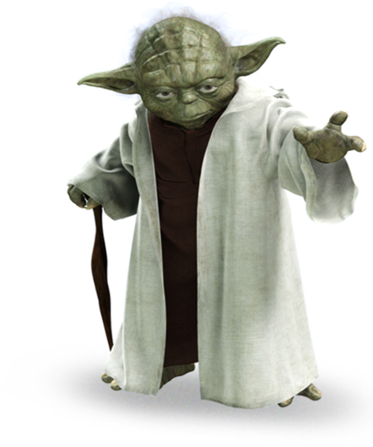 Yoda Face Png Download - Star Wars Maestro Jedi (750x900), Png Download