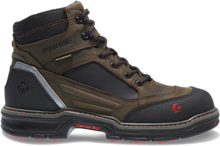 W10483 - Legend Durashocks Carbonmax Safety Toe 6 Boot (445x367), Png Download