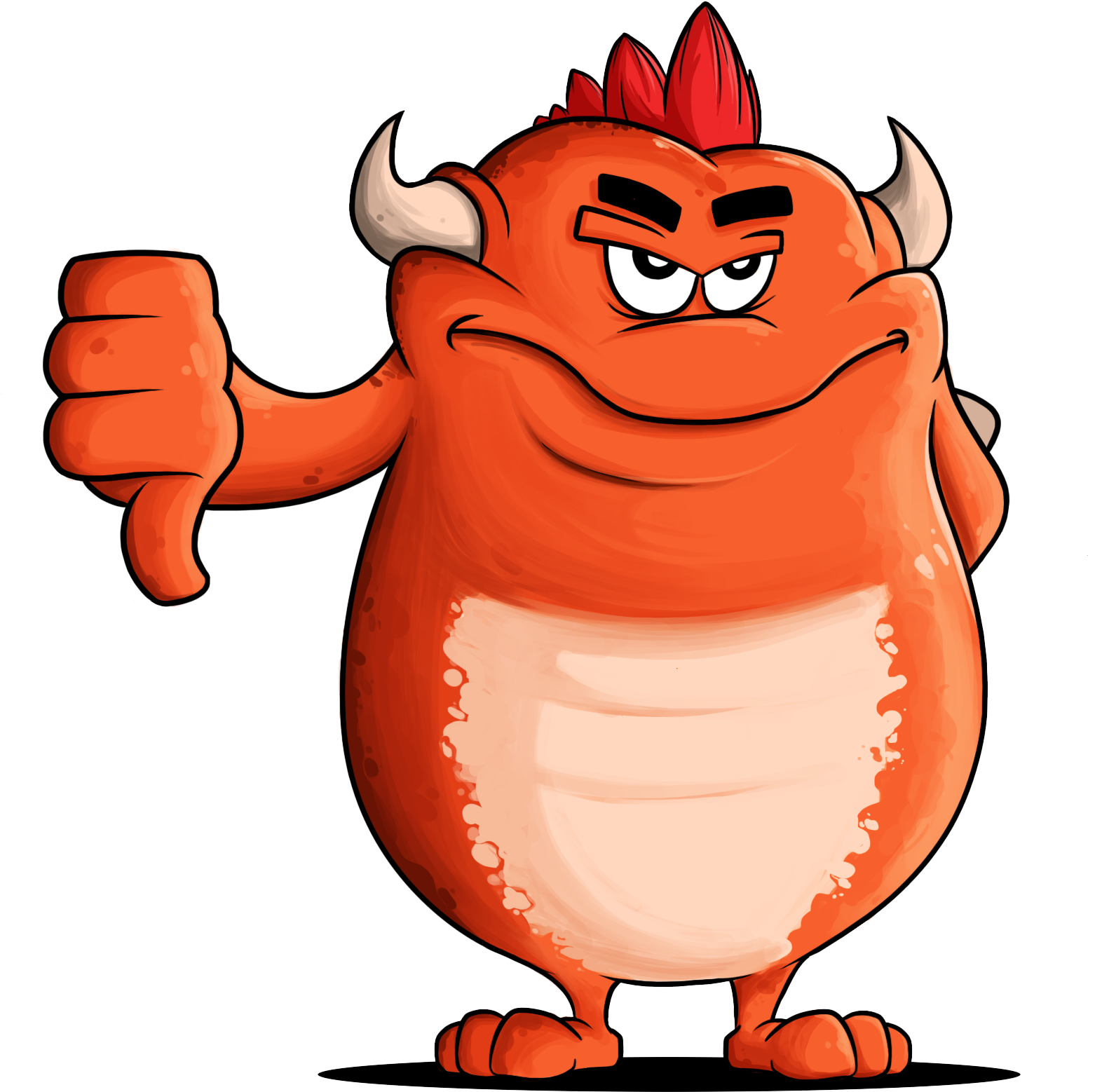 Thumbs Up And Down Png Download - Thumb Signal (2000x2000), Png Download