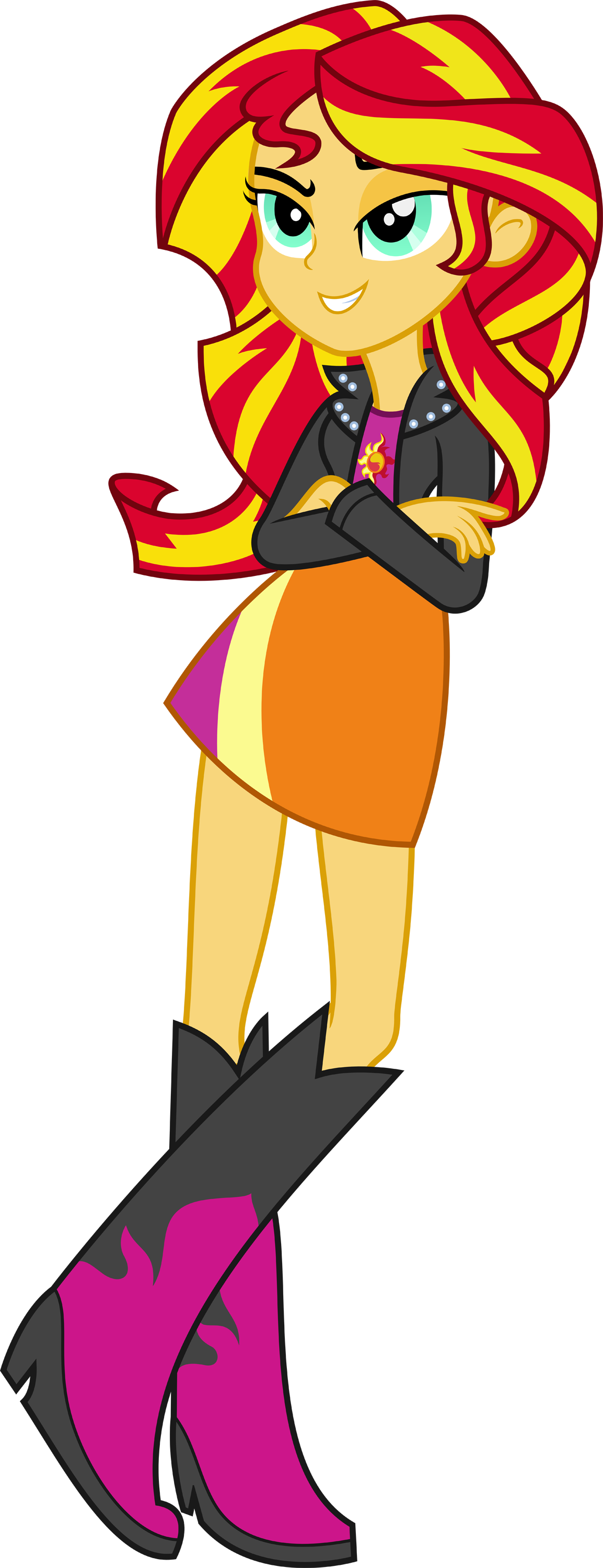 Sunset Shimmer Png (1154x3000), Png Download
