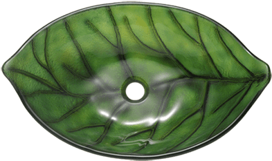 Accessories - Mr Direct 601 Taupe Colored Glass Vessel Sink, With (400x320), Png Download