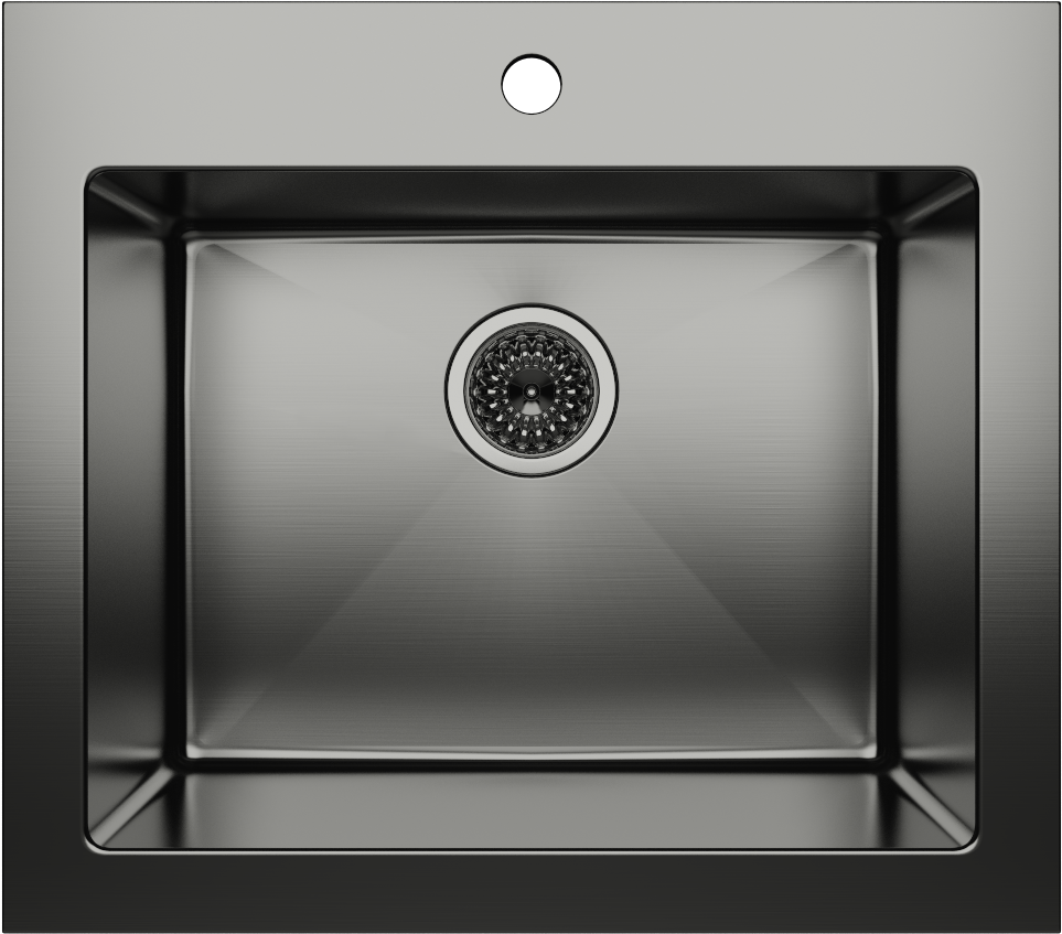 Cantrio Koncepts Bathroom Sink Ms-018 Stainless Steel (1500x1500), Png Download