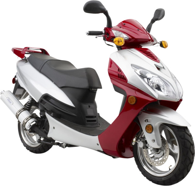 Discontinued - Baja Scooter (629x600), Png Download