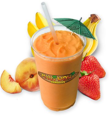 Tropical Sunset2 - Strawberry (400x400), Png Download