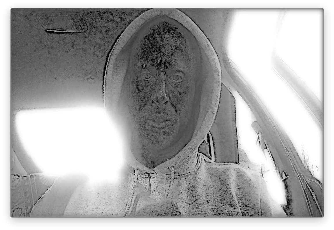 A Still Frame From The Video That First Yielded A Glimpse - Monochrome (1164x804), Png Download