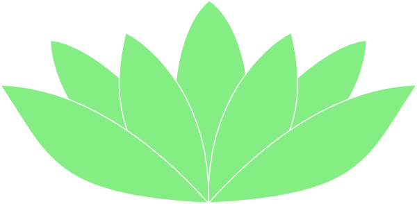 How To Set Use Orange Lotus Flower Picture Svg Vector - Clip Art (600x294), Png Download