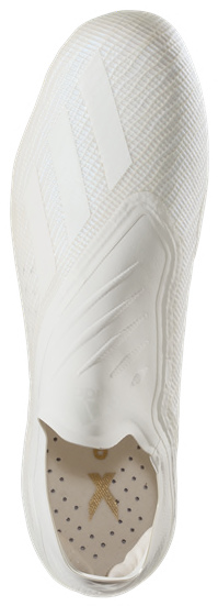 Adidas X 18 Purespeed Fg Soccer Cleats Off White/off - Soccer Wearhouse (550x550), Png Download