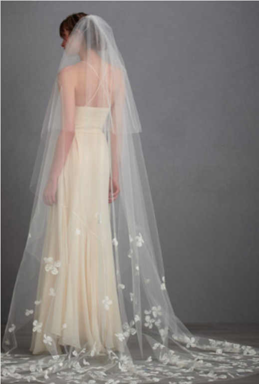 Pin It - Hand Painted Wedding Veils (1024x768), Png Download
