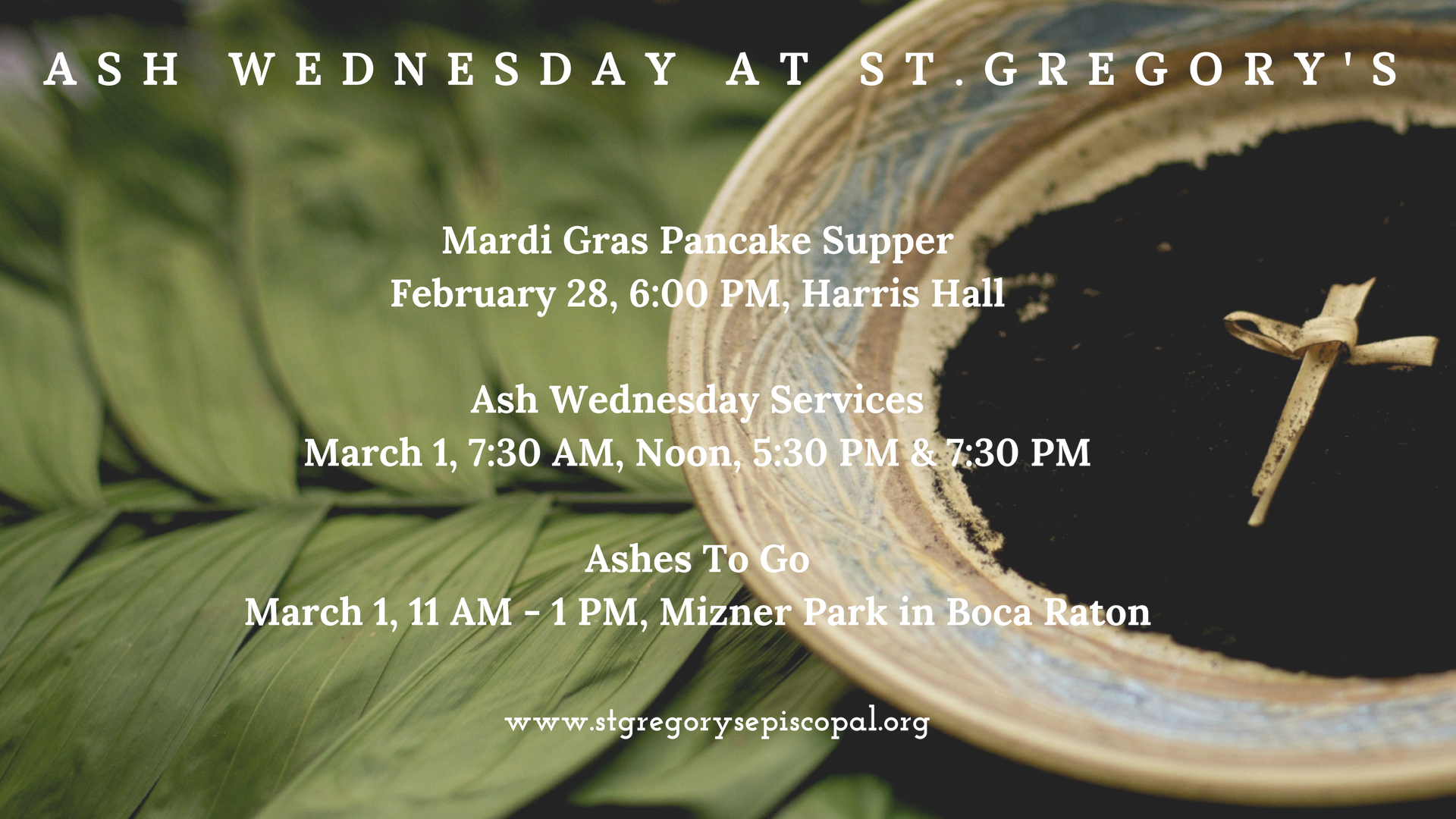 Ash Wednesday Electronic Screen - Ash Wednesday 2018 Hd (1920x1080), Png Download