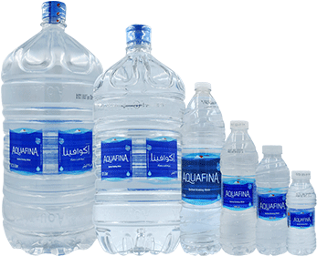 Aquafina Drinking Water 330ml - Mineral Water (360x425), Png Download