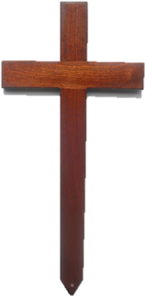 Ash Wednesday Cross Png Download - Mahogany Cross (600x600), Png Download
