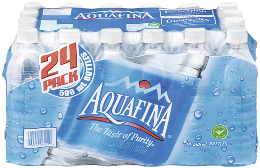 Aquafina Water 500mlx24 - Mgi - Minigadgets Inc Omnibottle Water Bottle With (580x580), Png Download
