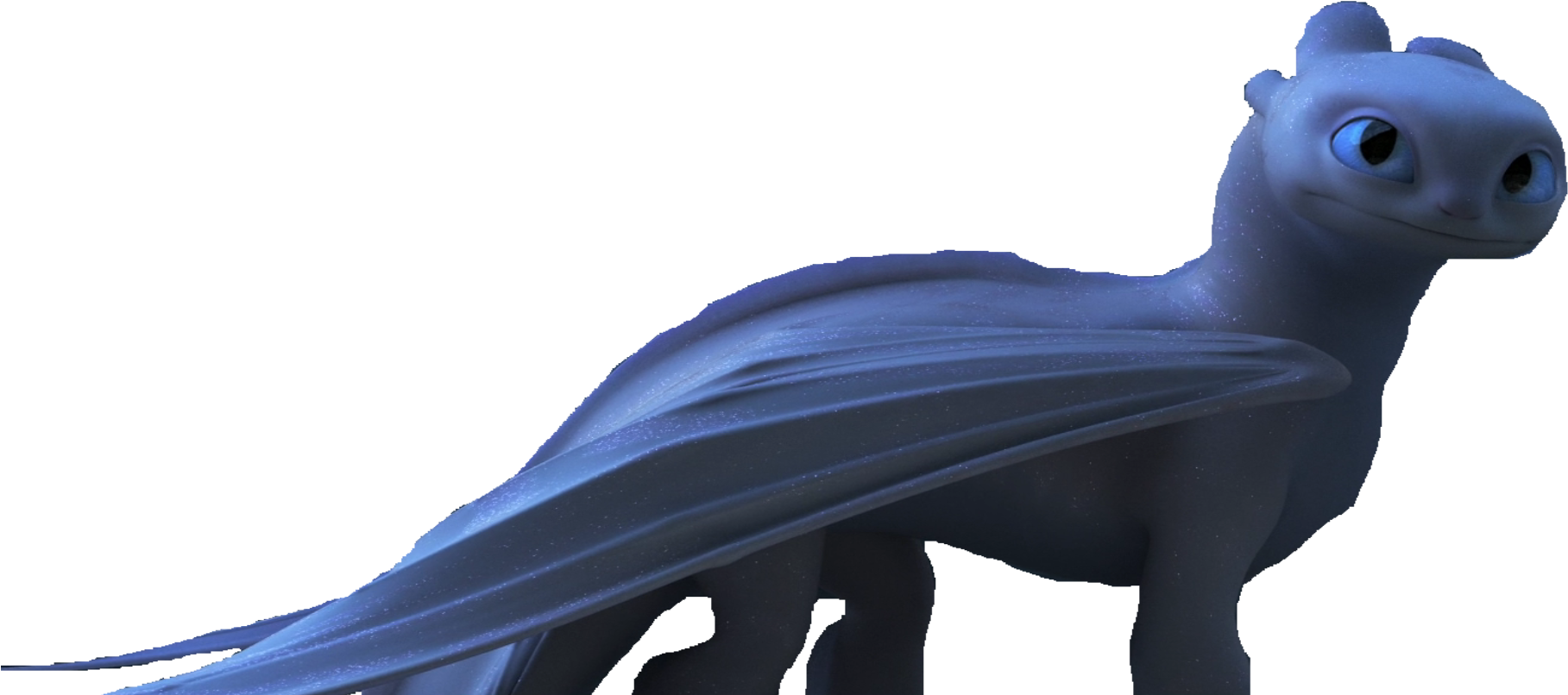 Light Fury, Semi-full Body (1920x816), Png Download