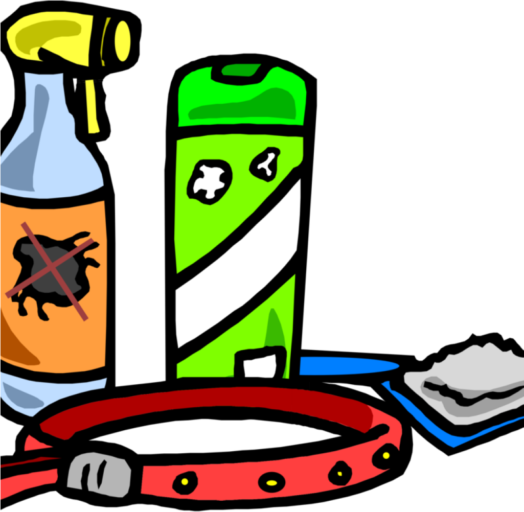 Dog Grooming Clip Art Dog Grooming Cat Kitten Pet Free - Pet Grooming Tool Cartoon Png (1024x1024), Png Download