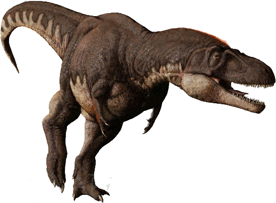 With Its Massive Head And Large Teeth, There Is No - Dinosaurs Daspletosaurus (610x463), Png Download
