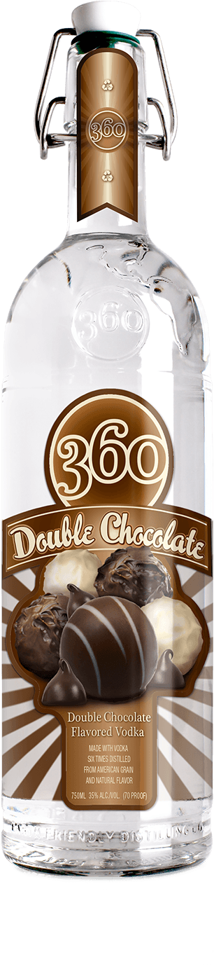360 Double Chocolate Flavored Vodka - 360 Double Chocolate Vodka - 750 Ml Bottle (1000x1500), Png Download