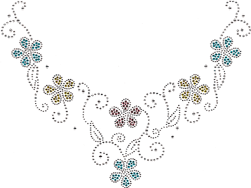 S4998topaz- Topaz Fleur De Lis, Designer Looks, Symbols, - Scoop Neck (500x484), Png Download